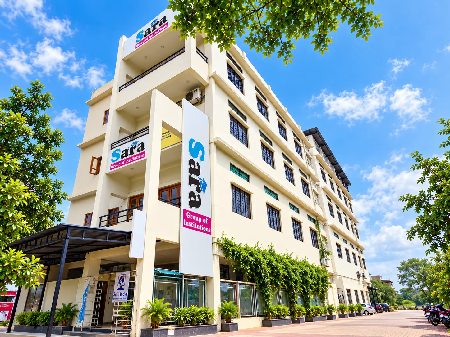 SARA Group of Institutions building, Gadarwara